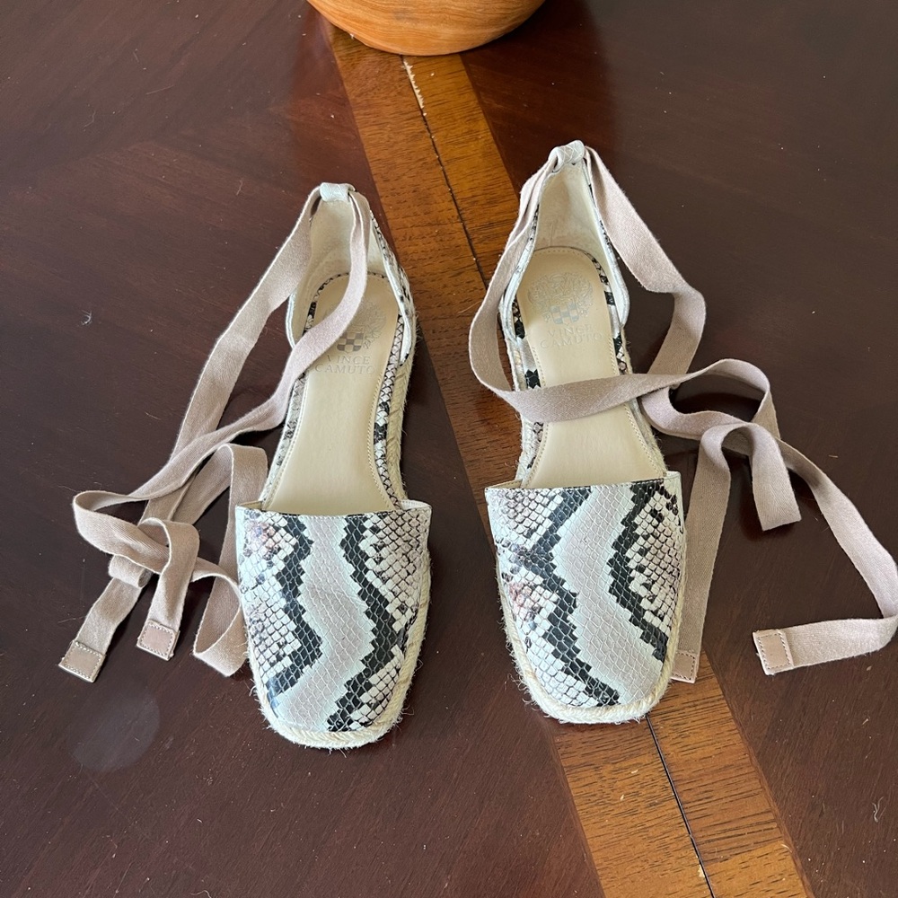 Vince Camuto Snakeskin Pattern Women's Espadrilles.